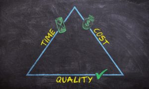 Time, cost, quality triangle